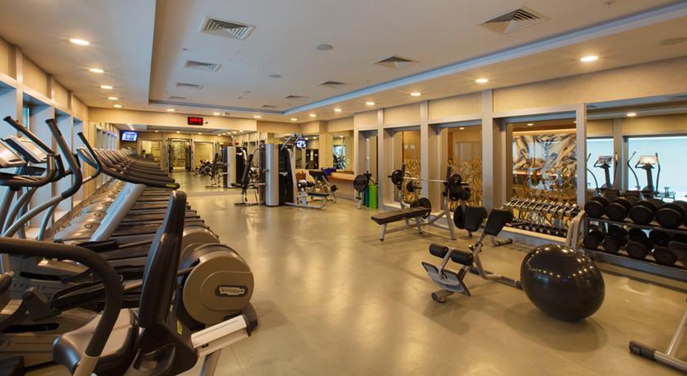 데데만 보스탄시 이스탄불 호텔&컨벤션 센터 외부 사진 The gym at the hotel