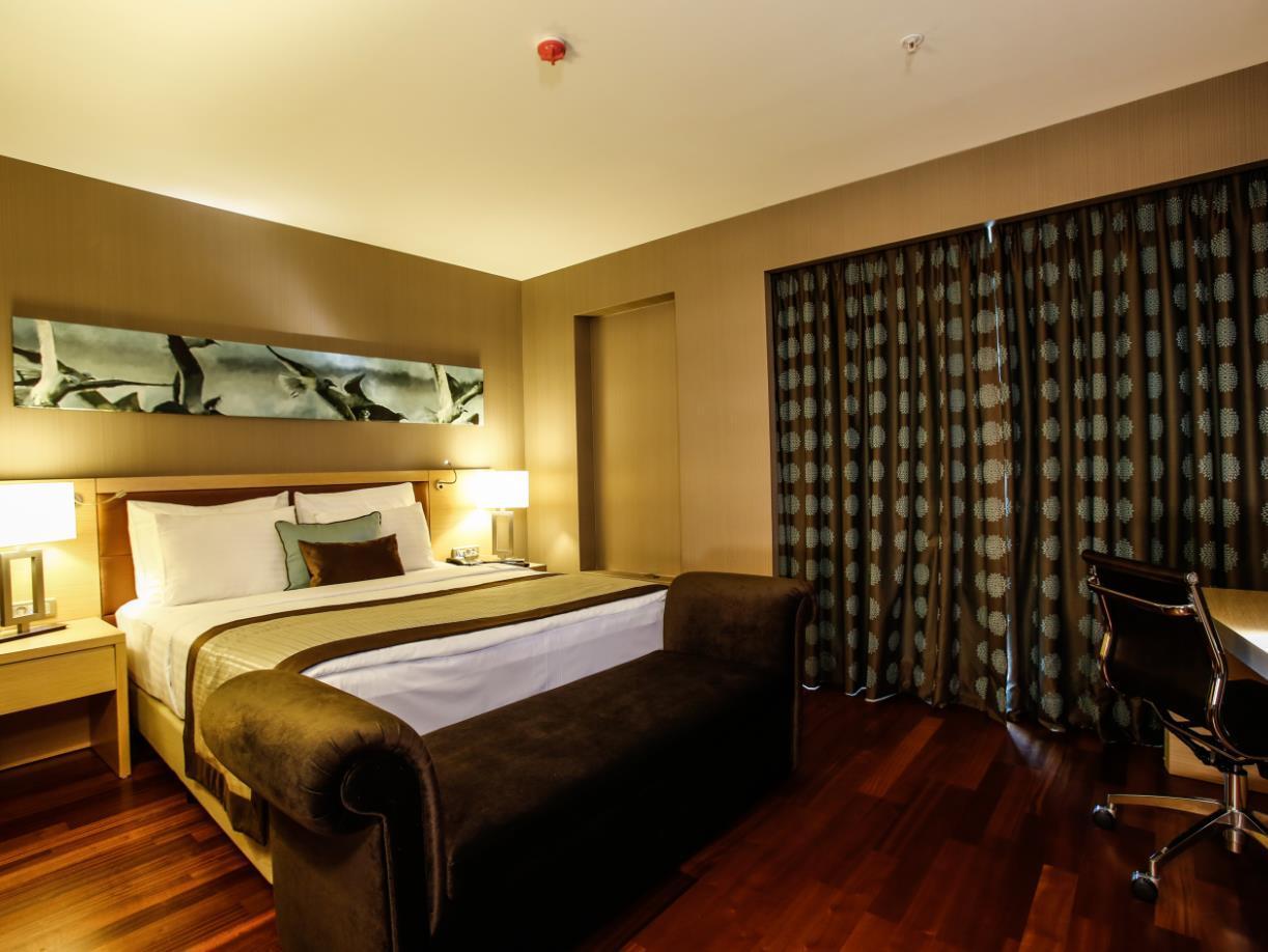 데데만 보스탄시 이스탄불 호텔&컨벤션 센터 외부 사진 A room at the hotel